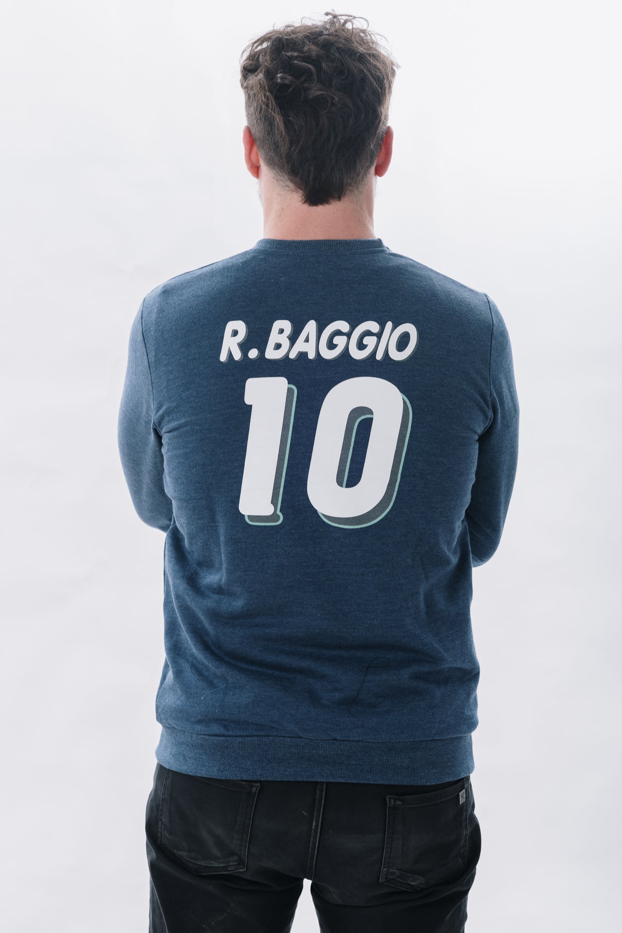 Sudadera Roberto10 cuello redondo