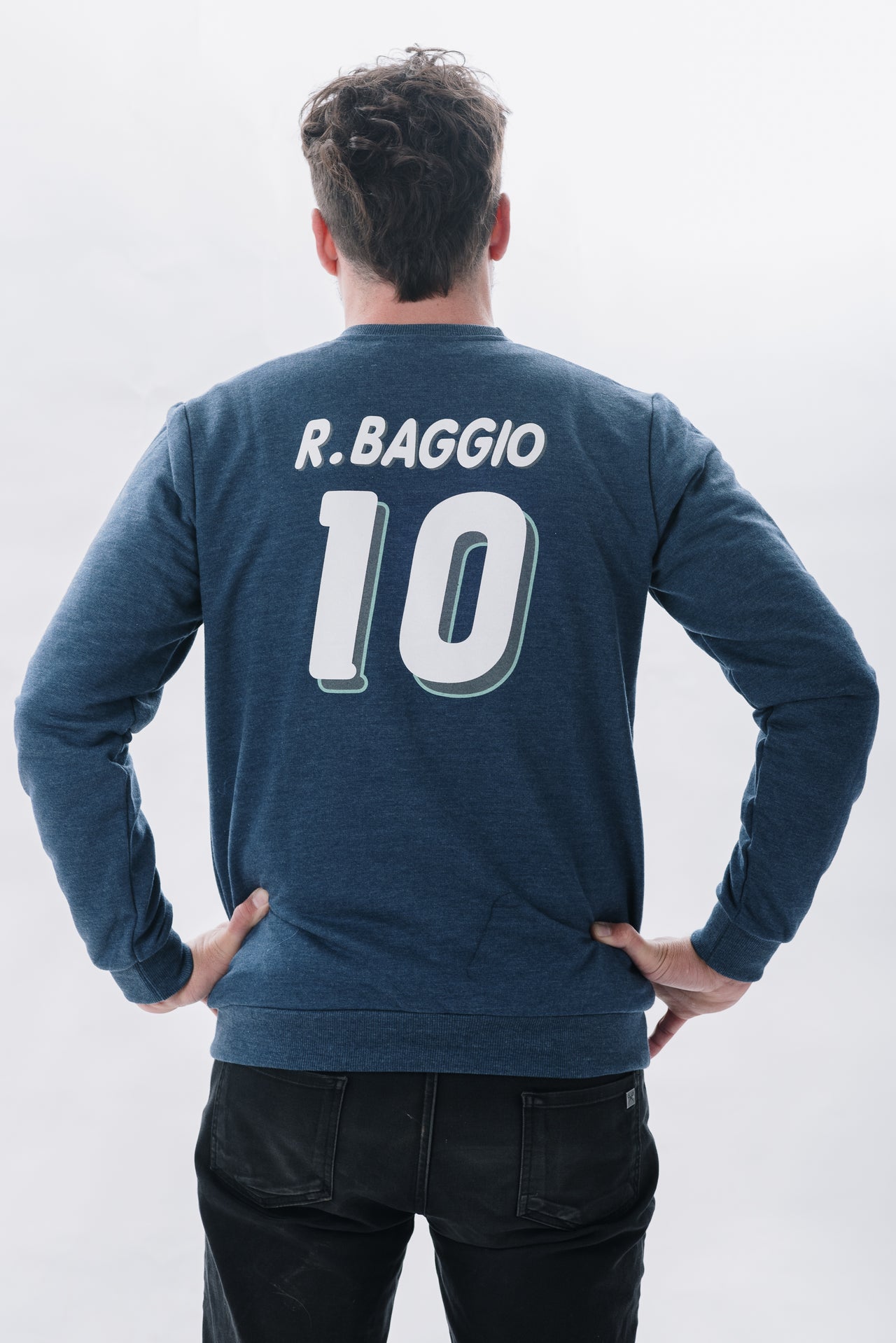 Sudadera Roberto10 cuello redondo