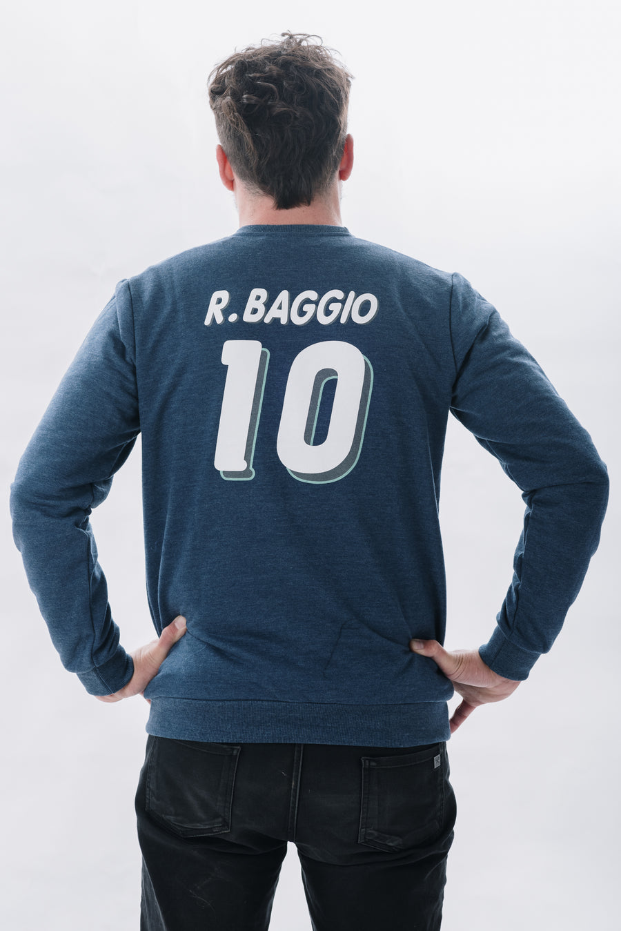 Sudadera Roberto10 cuello redondo