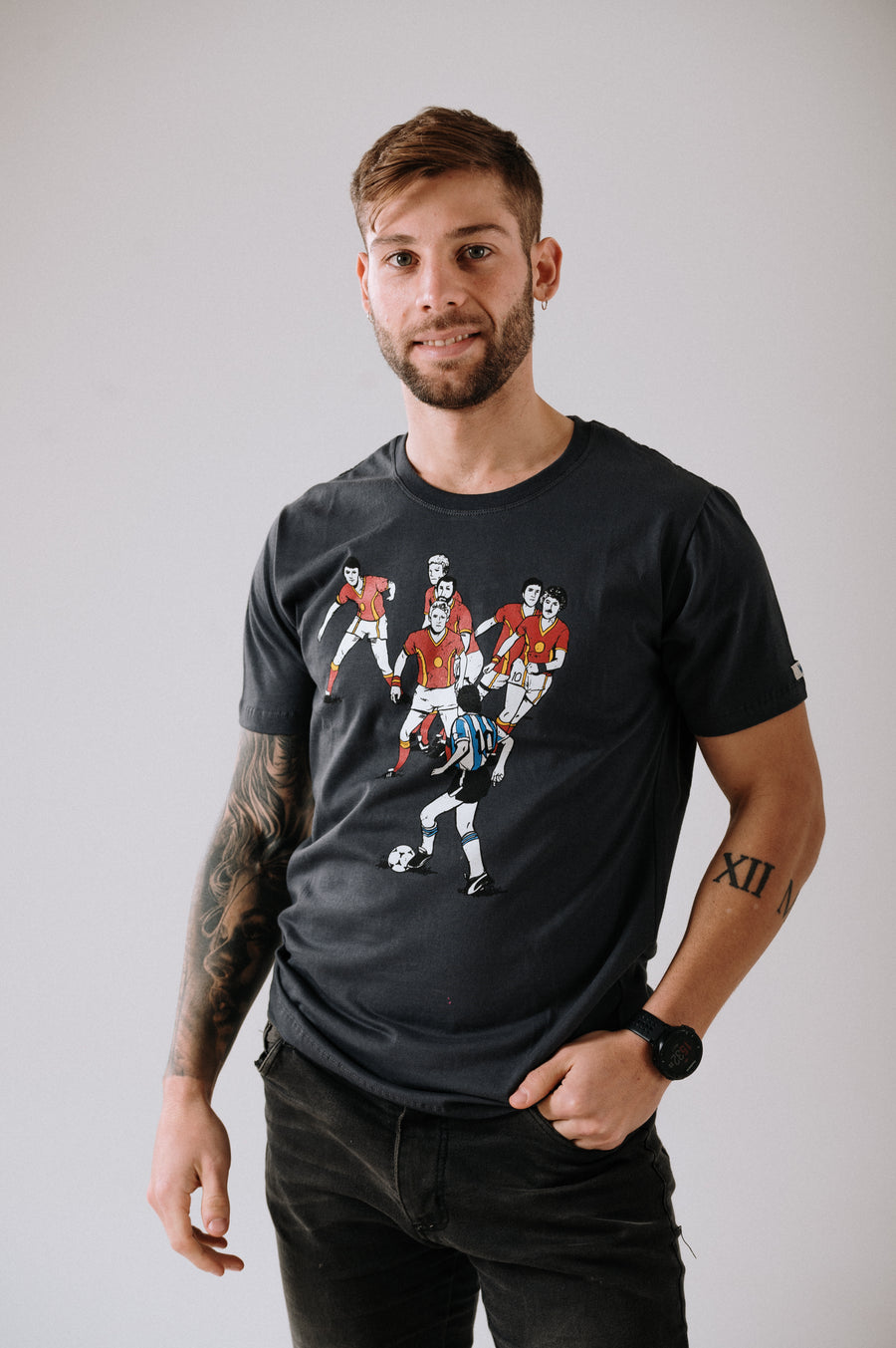 Camiseta Todos contra uno