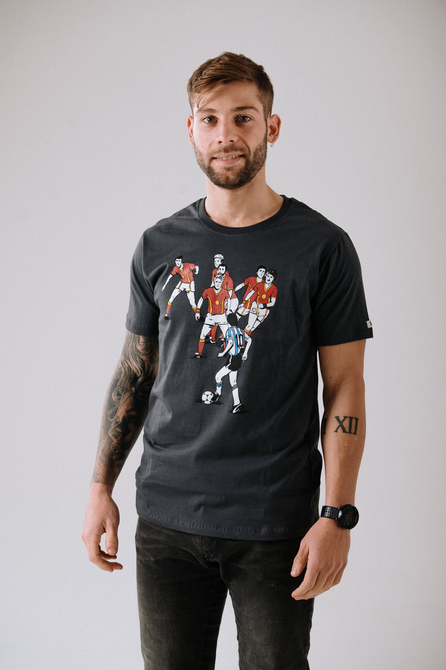 Camiseta Todos contra uno