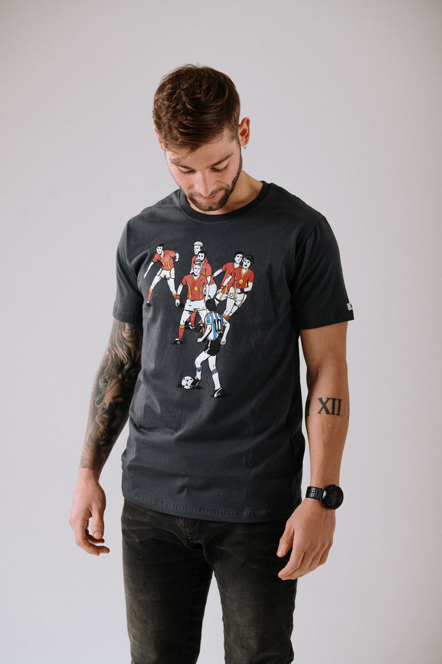 Camiseta Todos contra uno