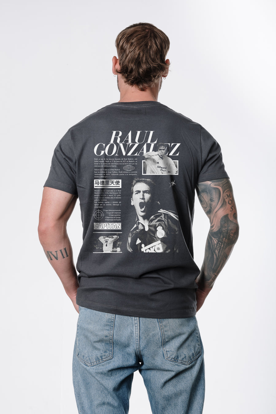 Camiseta Capitán Raúl