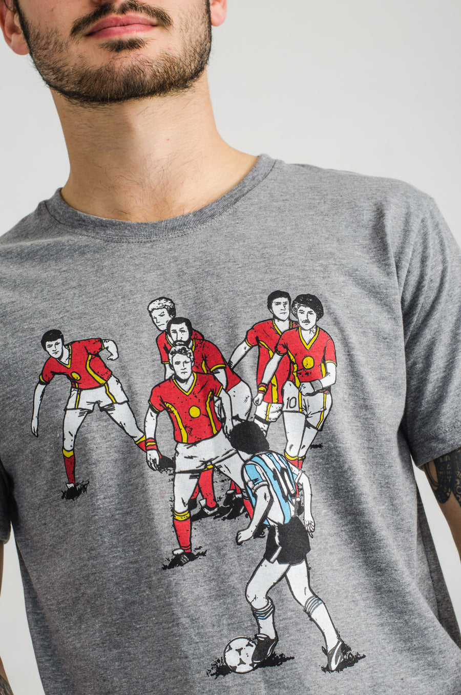 Camiseta Todos contra uno