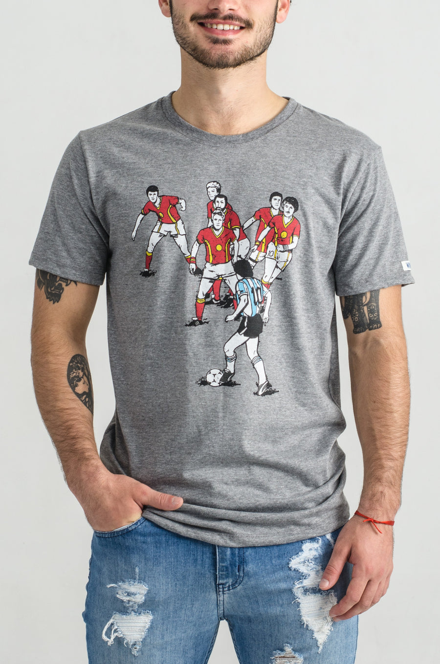 Camiseta Todos contra uno